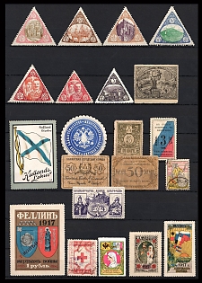 1908-18 Charity and Local Issues, Collection of Different Issues, Complete Sets and Single Stamps