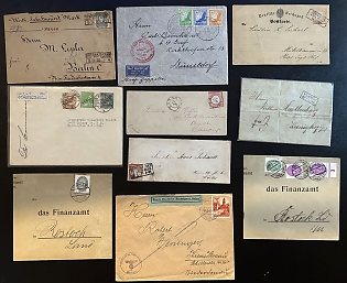 1872-1945 German Empire, Third Reich, West Berlin, Germany, Collection of Covers