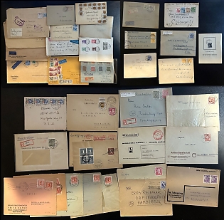 1946-48 Joint Issue, Allied Occupation, Berlin and Brandenburg, Germany, Collection of Covers