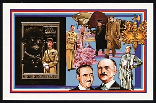 1990 Anniversaries and Events, Democratic Republic of Madagascar, Imperforate Souvenir Sheets