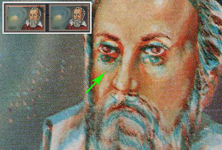 1972 Famous People, Galileo Galilei, Sharjah and Dependencies, DOUBLE Printing