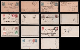 1909 - 1914 Small Collection of Closed Letters, Postal Stationery