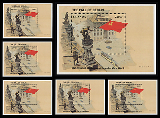 1995 50th Anniversary of the End of the Second World War, The Republic of Uganda, Souvenir Sheets