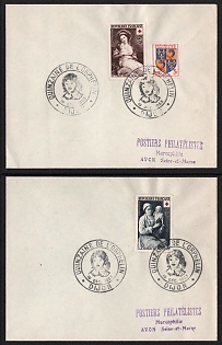 1953 (19 Dec) French Republic, Charity campaign for the benefit of war orphans Commemorative Coverі tied by a cpecial 'Fifteen Days of the Orphan' handstamp