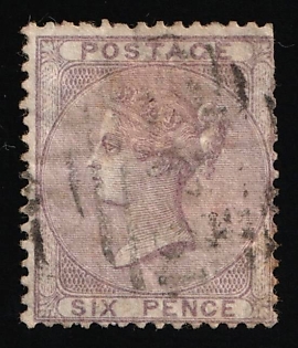 1856 6d Great Britain, Queen Victoria