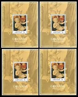 1991 Christmas, Grenada, Souvenir Sheets