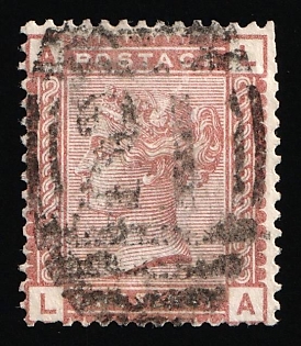 1880 1d Great Britain, Queen Victoria