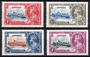 1935 Antigua, British Colonies, Silver Jubilee, Complete Set