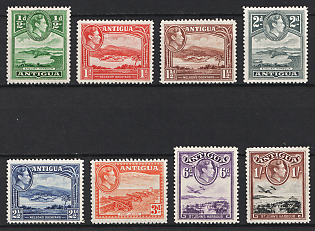 1938-51 Antigua, British Colonies, King George VI