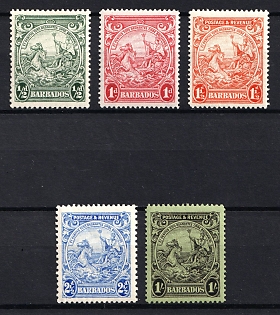 1925-35 Barbados, British Colonies