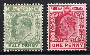 1906 Bahamas, British Colonies, King Edward VII