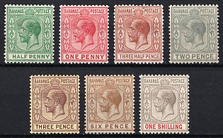 1921-37 Bahamas, British Colonies, King George V