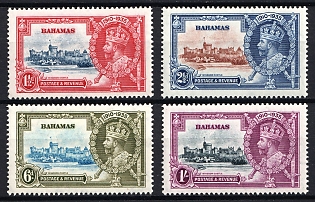 1935 Bahamas, British Colonies, Silver Jubilee, Complete Set