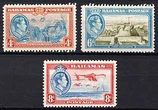 1938 Bahamas, British Colonies, Complete Set