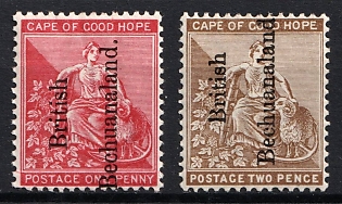 1891 Bechuanaland, British Colonies, Complete Set