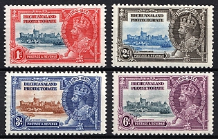 1935 Bechuanaland, British Colonies, Silver Jubilee, Complete Set