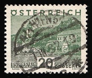 1929 20g Republic of Austria, Proof