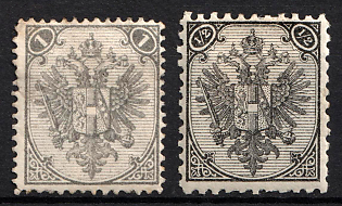 1879-94 Bosnia and Herzegovina, Austria-Hungary Administration, Type I