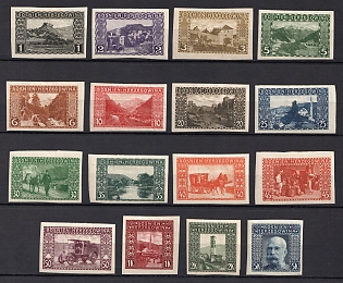 1906 Bosnia and Herzegovina, Austria-Hungary Administration, Complete Set, Imperforate