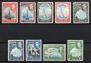 1938-52 Bermuda, British Colonies, King George VI