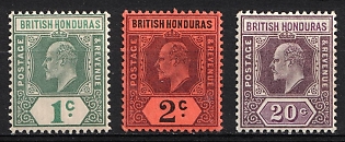 1902-04 British Honduras, King Edward VII