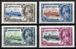 1935 British Guiana, Silver Jubilee, Complete Set
