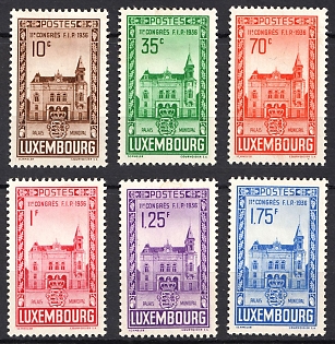 1936 Luxembourg, Complete Set