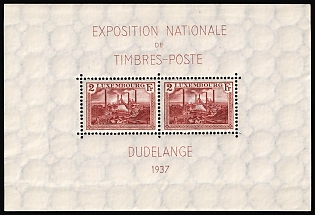 1937 Luxembourg, Souvenir Sheet