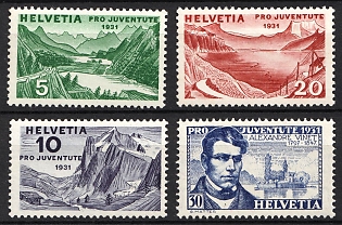 1931 Switzerland, Complete Set