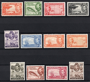 1938-48 Cayman Islands, British Colonies, King George VI