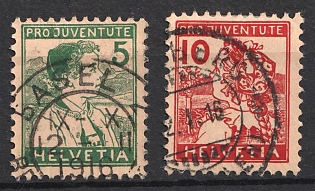 1915 Switzerland, Complete Set
