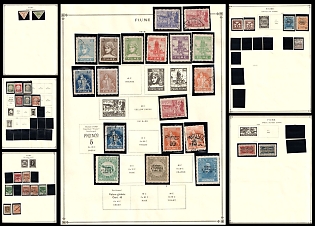 1919-24 Fiume, Collection of Different Issues