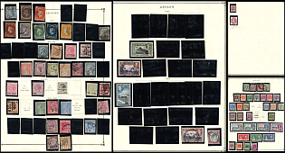 1857-1937 Ceylon, British Colonies, Group of stamps