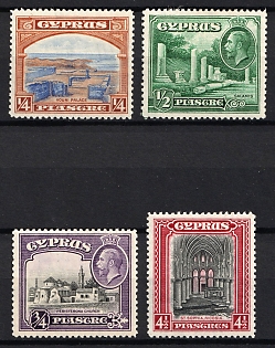 1934 Cyprus, British Colonies, King George V