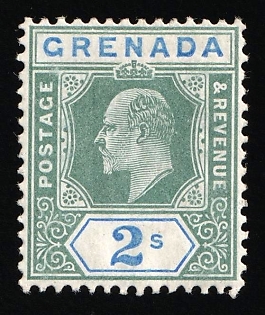 1906 2d Grenada, British Colonies, King Edward VII