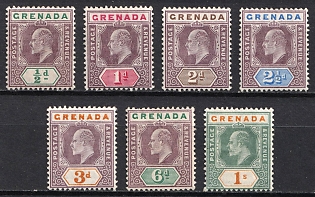 1902 Grenada, British Colonies, King Edward VII