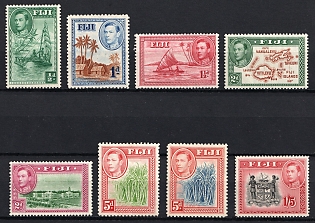 1938-55 Fiji, British Colonies, King George VI