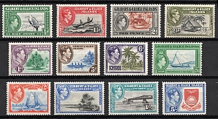 1939-55 Gilbert and Ellice Islands, British Colonies, King George VI