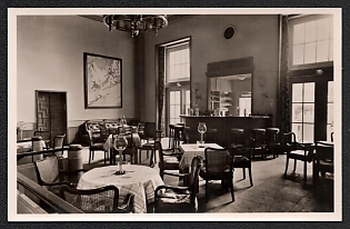 1937 'International Exhibition in Paris. The German House, Roof-Garden-Restaurant', Third Reich Nazi Propaganda Picture Postcard