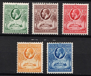 1928 Gold Coast, British Colonies, King George V