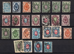 1879-1905 Russian Empire, Russia, Middle Asia Postmarks