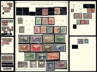 1879-1918 Bosnia and Herzegovina, Austria-Hungary Administration, Collection of Different Issues