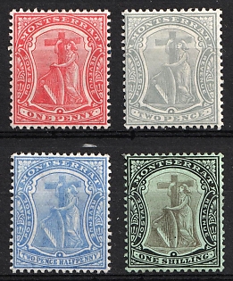 1908-14 Montserrat, British Colonies, Device of the Colony