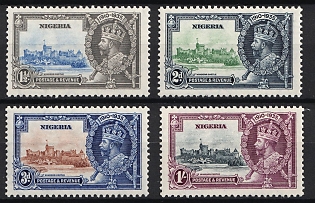 1935 Nigeria, British Colonies, Silver Jubilee, Complete Set