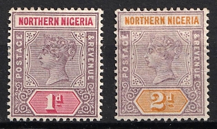 1900 Northern Nigeria, British Colonies, Queen Victoria