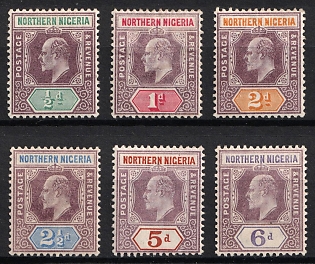 1902 Northern Nigeria, British Colonies, King Edward VII