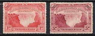 1905 Rhodesia, British Colonies, Victoria Falls