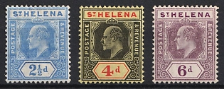 1908-11 St. Helena, British Overseas Territory, King Edward VII