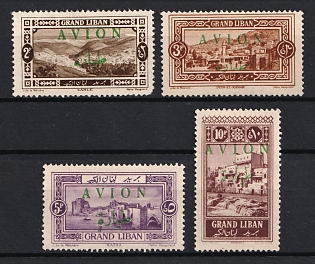 1925 Lebanon, French Colonies, Airmail, Complete Set
