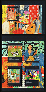 2014 The 60th Anniversary of the Death of Henri Matisse, Togolese Republic, Souvenir Sheets
